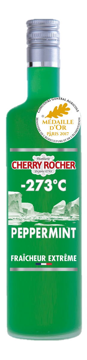 Liqueur Peppermint Cherry Rocher 70cl - Pack de 6