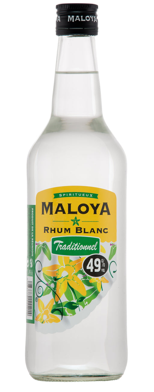 Rhum Blanc Traditionnel Maloya Isautier 70cl - Pack de 6