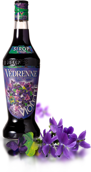 Sirop Violette Vedrenne 70cl - Pack de 6