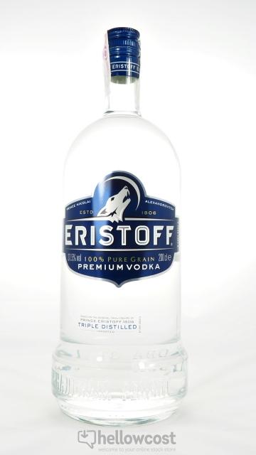 Vodka Brut Eristoff 150cl - Pack de 6