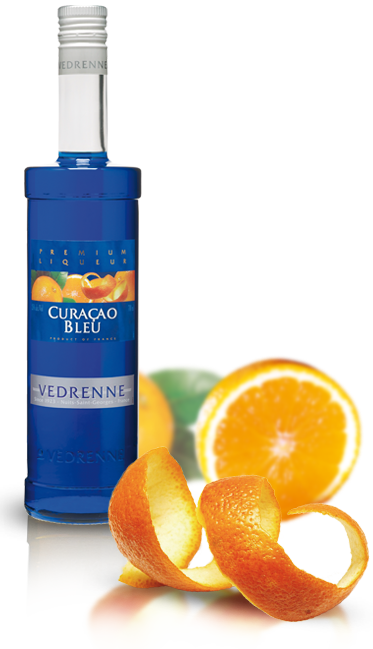 Liqueur Curacao Bleu Vedrenne 70cl - Pack de 6